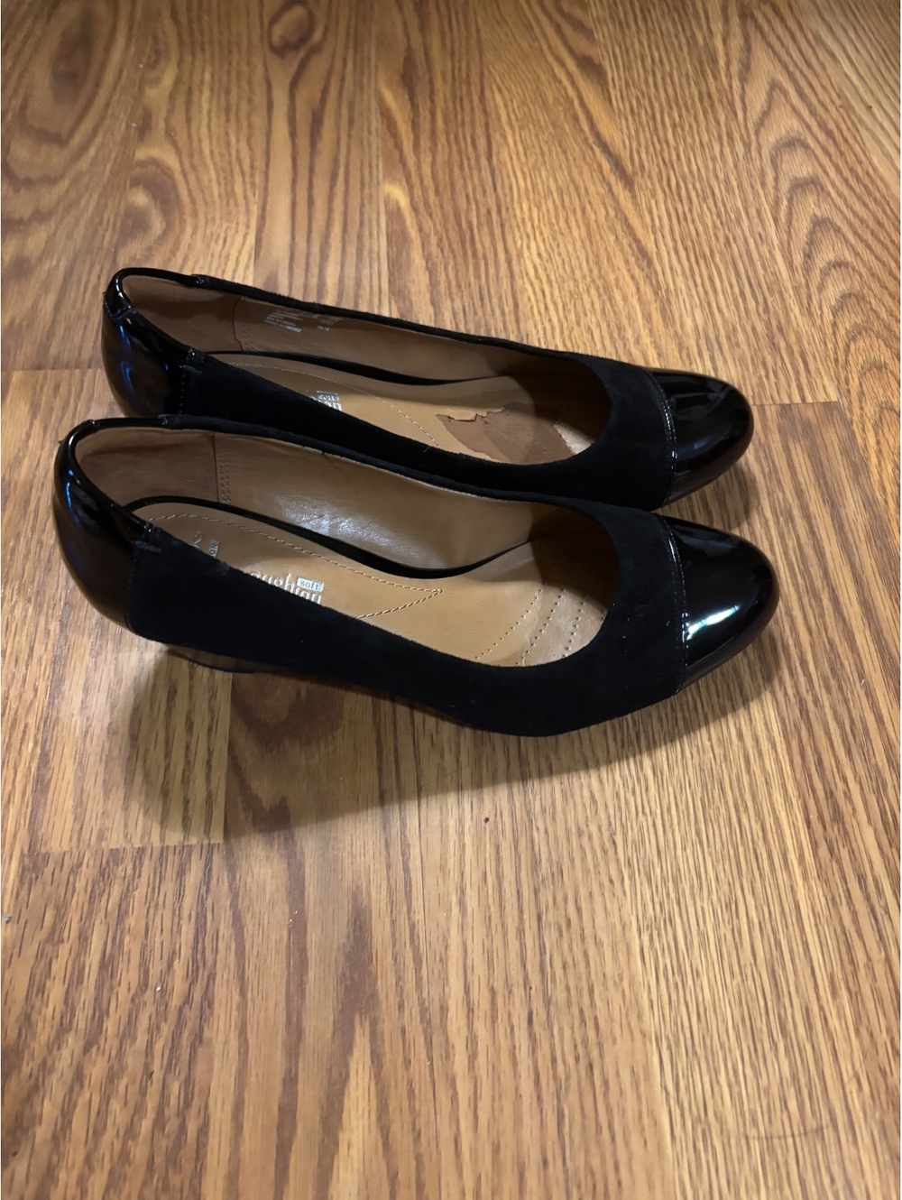 Black Clarks Wedges- Women’s Size 8